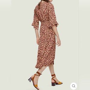 Scotch & Soda printed midi dress